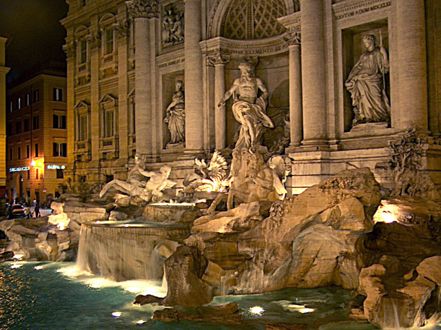 Italy Rome Trevi Fountain