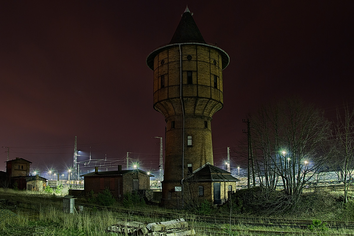 Germany Ruhland Water Tower of Railway Station 001