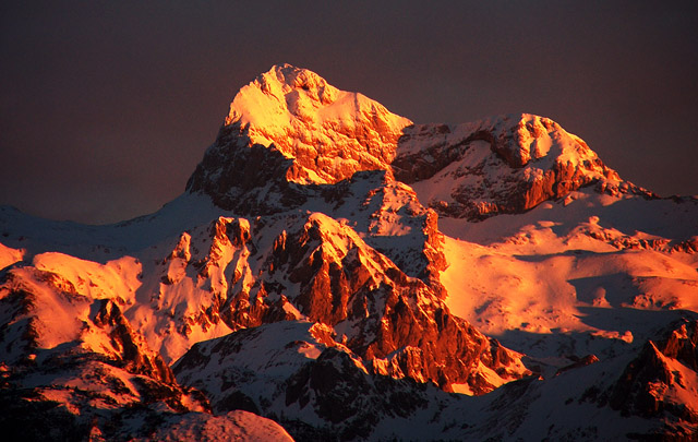 Slovenia Alps Bohinj Glow Of Alps