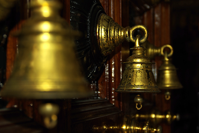 At The Gate Of Sri Veeramakaliam Temple In Singapore